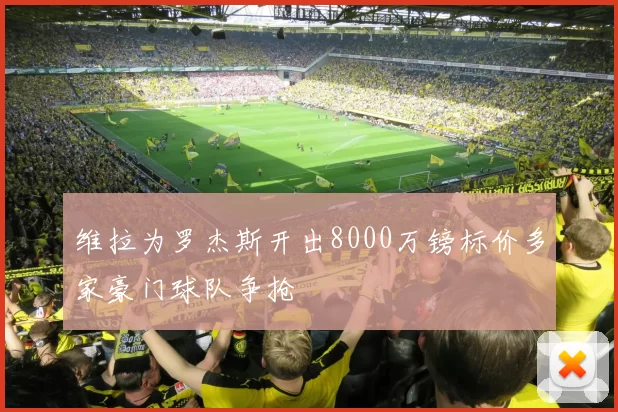 维拉为罗杰斯开出8000万镑标价多家豪门球队争抢